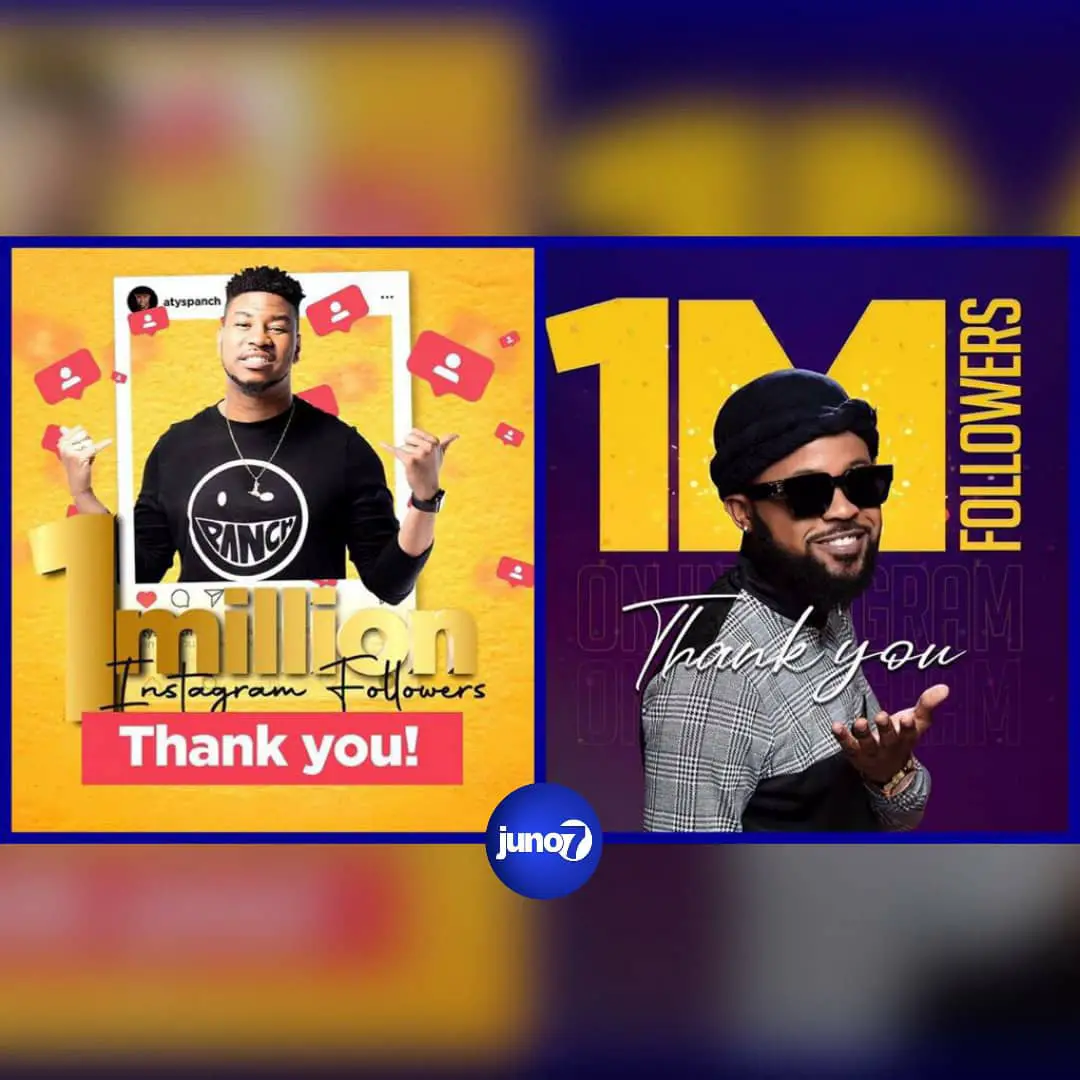 Instagram: Atys Panch et Roody Roodboy rejoignent le rang des Millionnaires