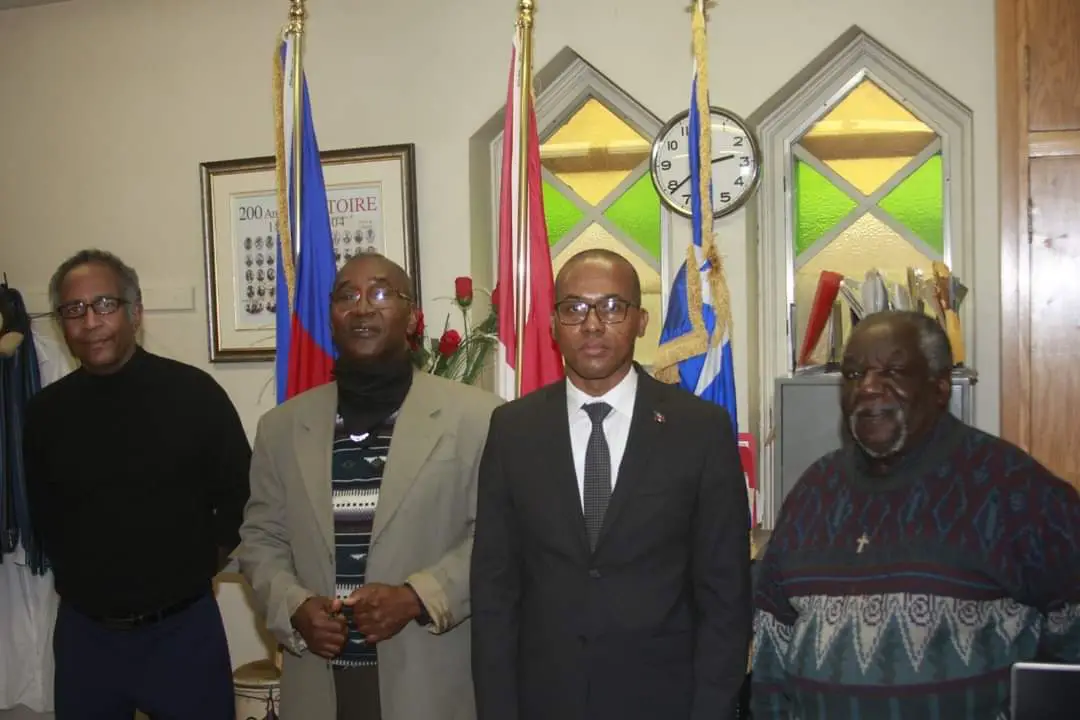Le Consul général d'Haïti à Montréal, Dr Fritz Dorvilier prend ses marques