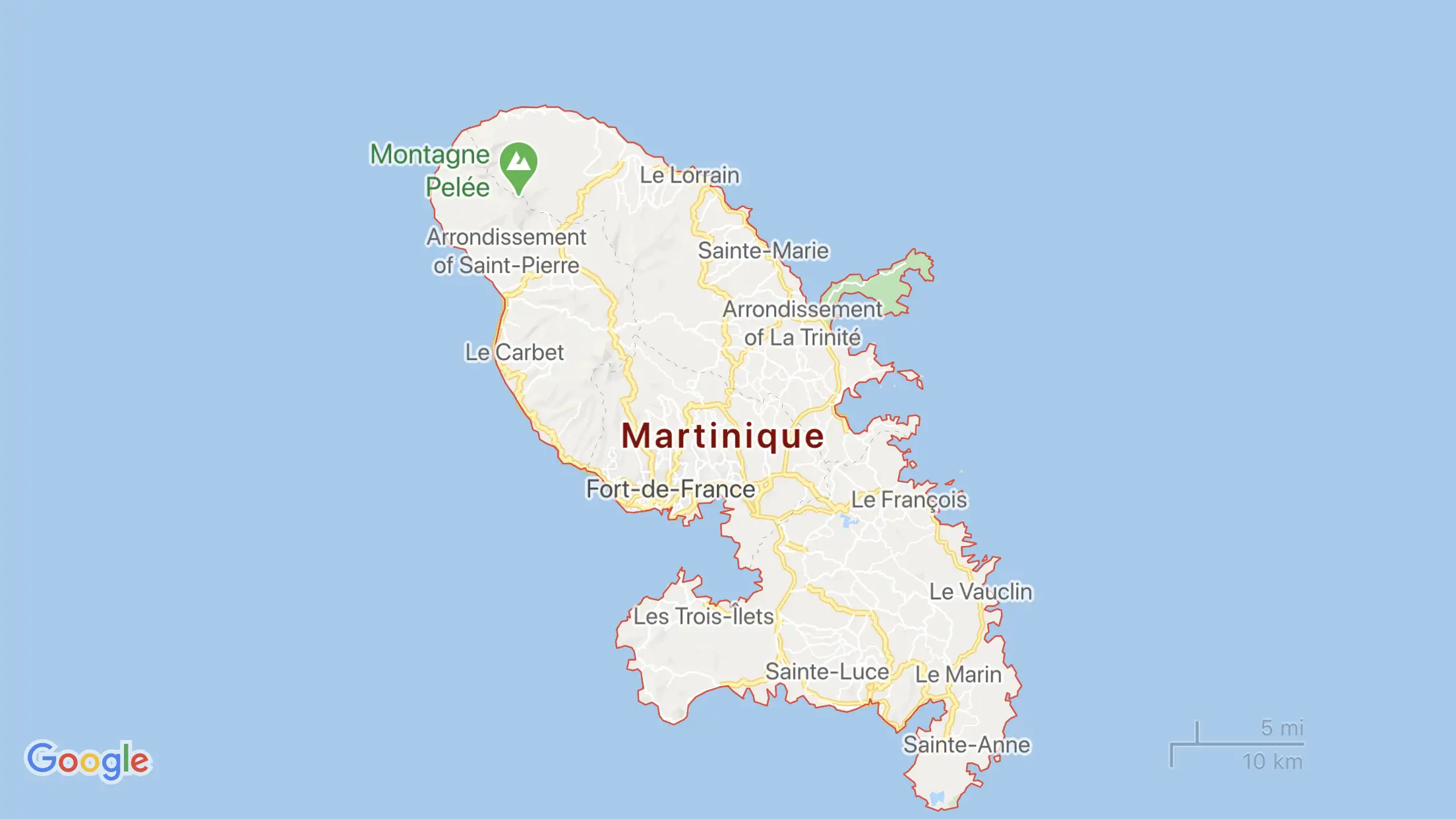 Une vaste poche de brume de sable devrait polluer l'air de la Martinique ce dimanche