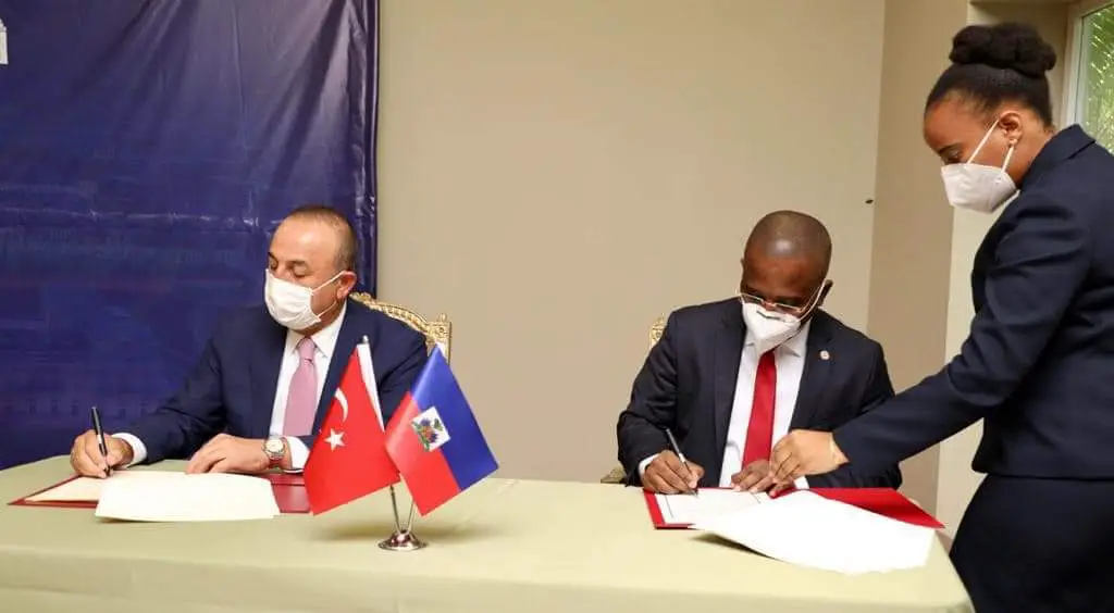 Signature de sept accords et protocoles d’accord entre Haïti et la Turquie