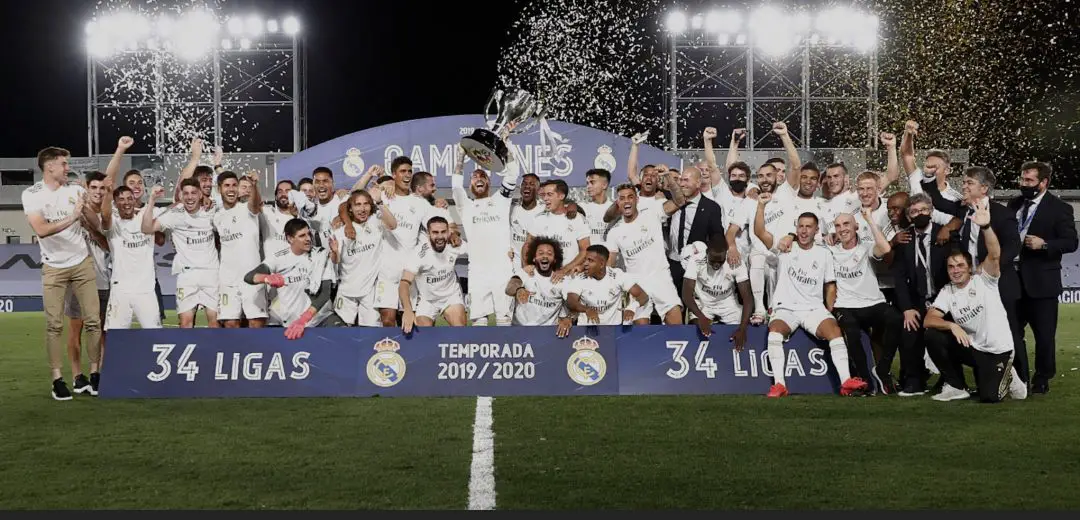 Le Real Madrid sacré champion