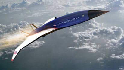 L'avion du président américain, Air force One, pourrait devenir supersonique en 2025