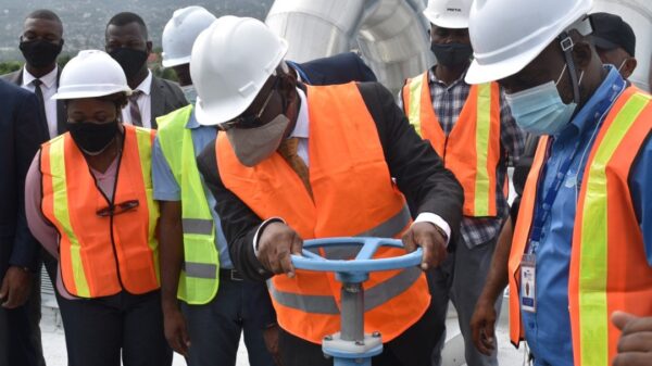Le PM Joseph Jouthe visite quelques grands travaux d’infrastructures de la DINEPA