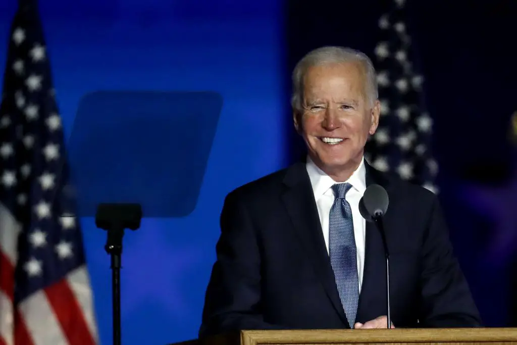 Update : Joe Biden 264 grands électeurs a dit: "nous pensons que nous allons gagner les élections"