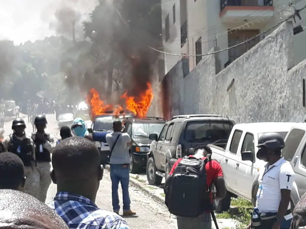 Incendie de véhicules appartenant à l'ULCC: l'institution plaide pour la mise en mouvement de l'action publique