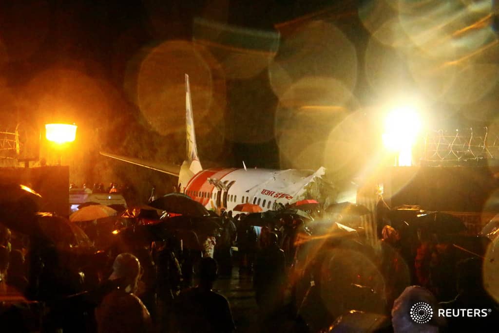 En Inde un avion sorti de piste, 14 morts et 15 blessés graves à déplorer