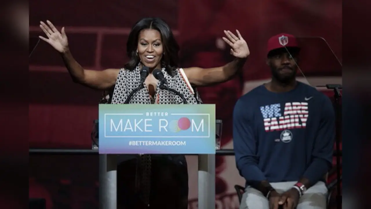 Michelle Obama et Lebron James se joignent pour la promotion du vote par anticipation