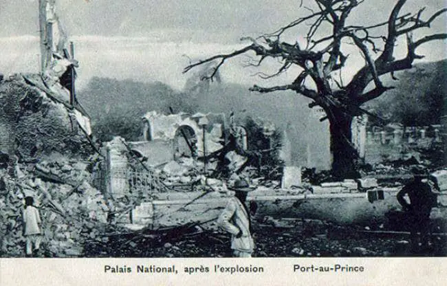 8 Août 1912. Explosion du palais national