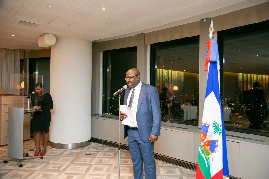 Importante rencontre entre le Groupe latino-américain Caribéen et l'ambassadeur d'Haïti au Japon