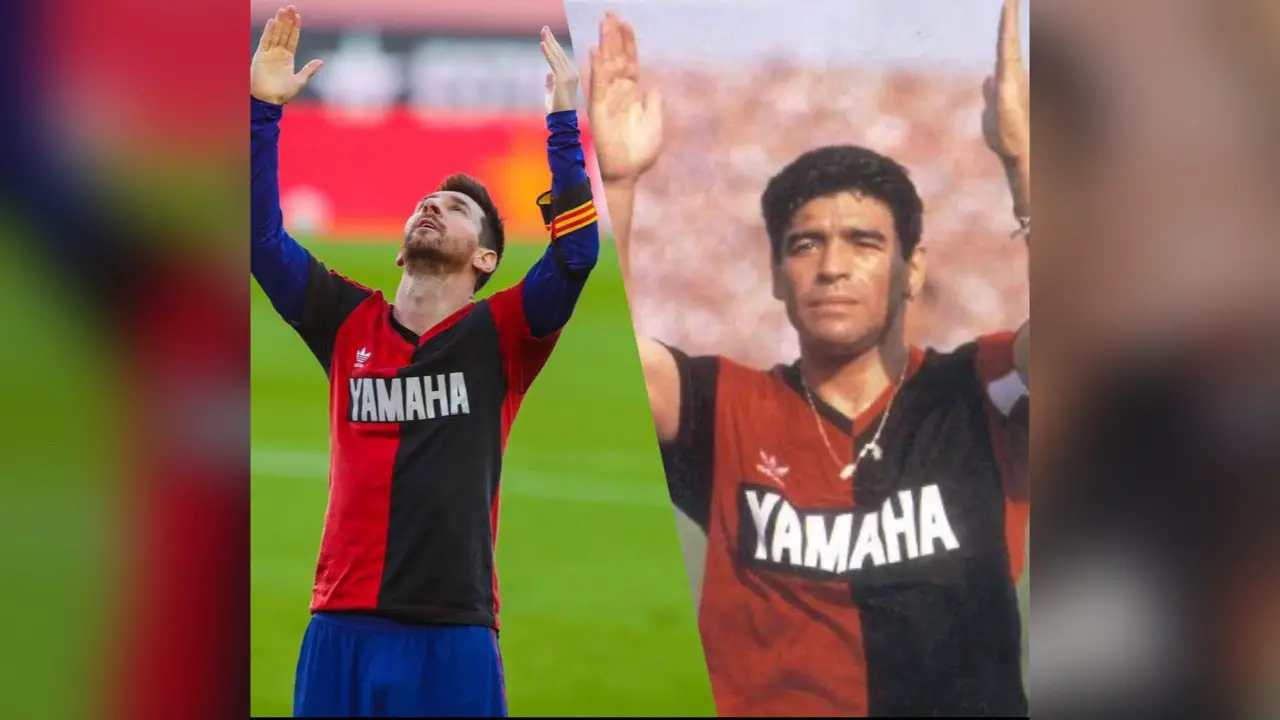 Leo Messi sanctionné pour avoir rendu hommage à Maradona