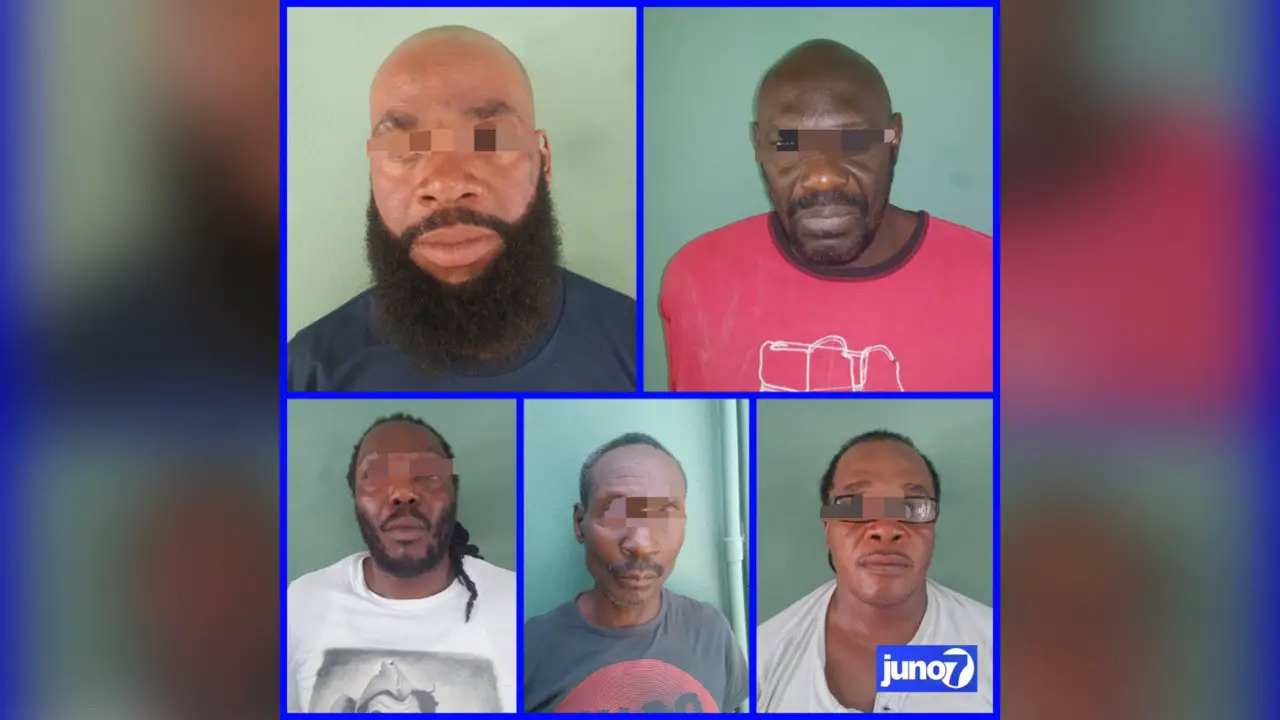 Saisie d'armes et de stupéfiants, 5 jamaïcains arrêtés