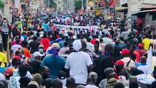 Mobilisation du 18 novembre: une première vague de manifestants réprimés à Delmas 48