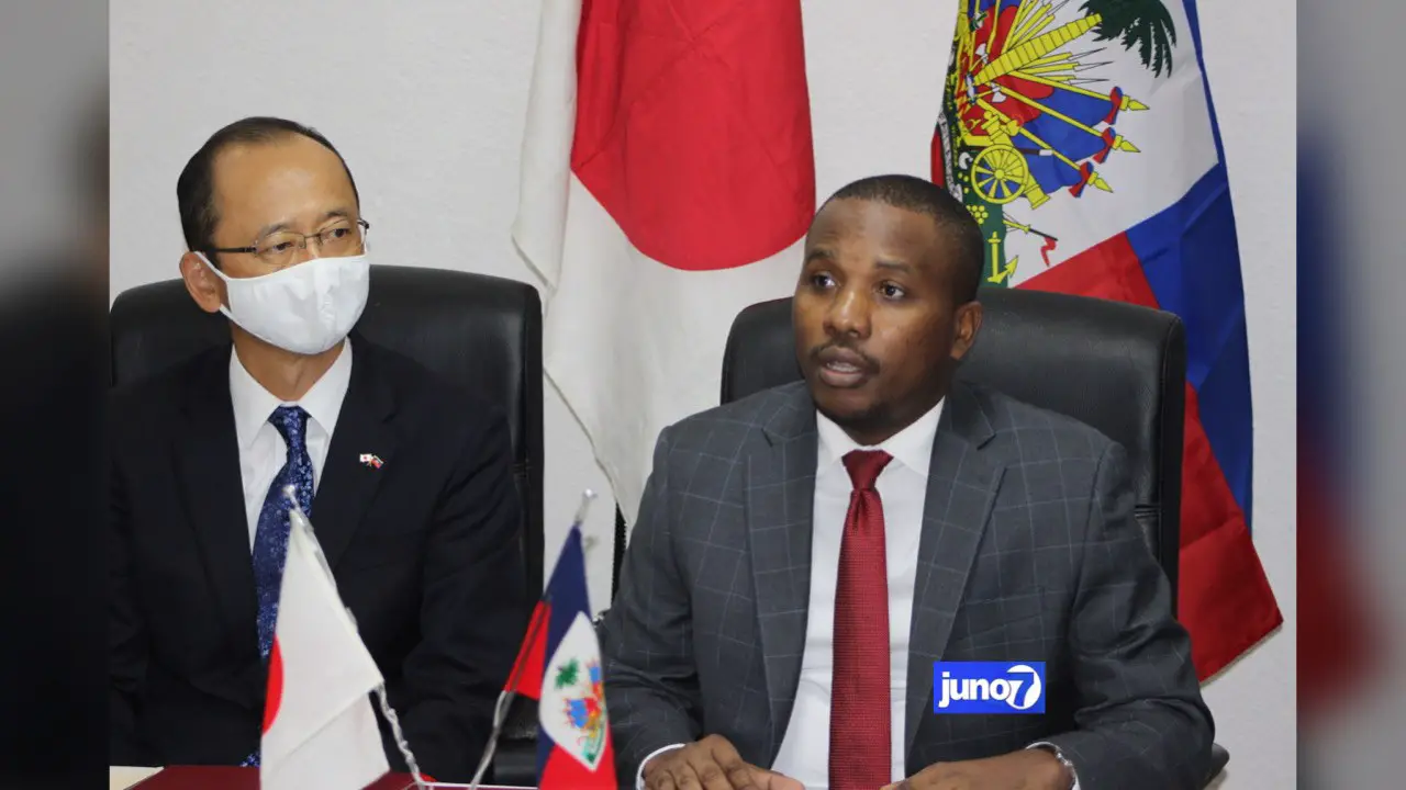 Signature d'un accord de don estimé à 3.800.000 de dollars américains entre Haïti et Japon