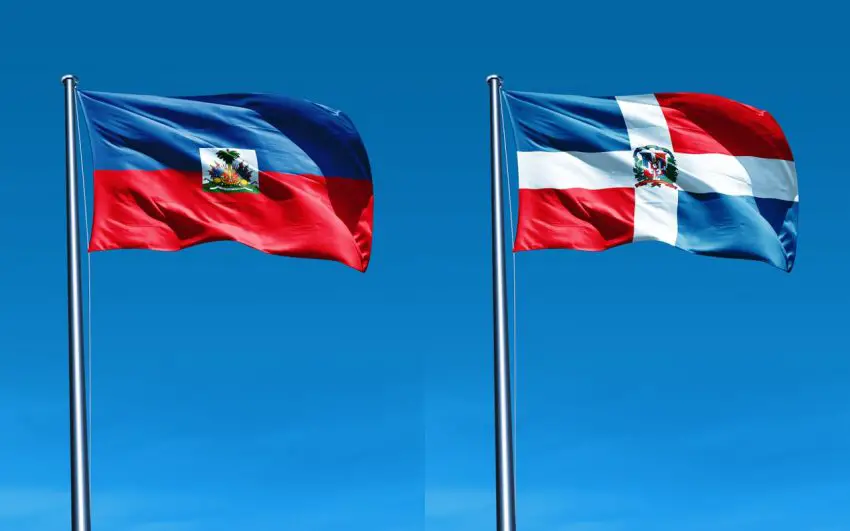 HaitI Rep Dominicaine Flag