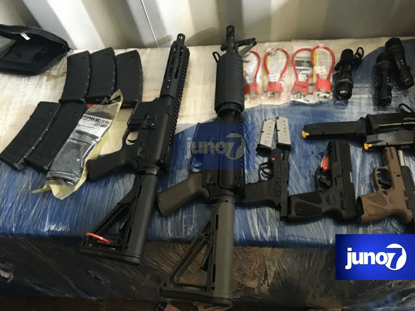 7 armes à feu saisie au port du Cap-Haitien