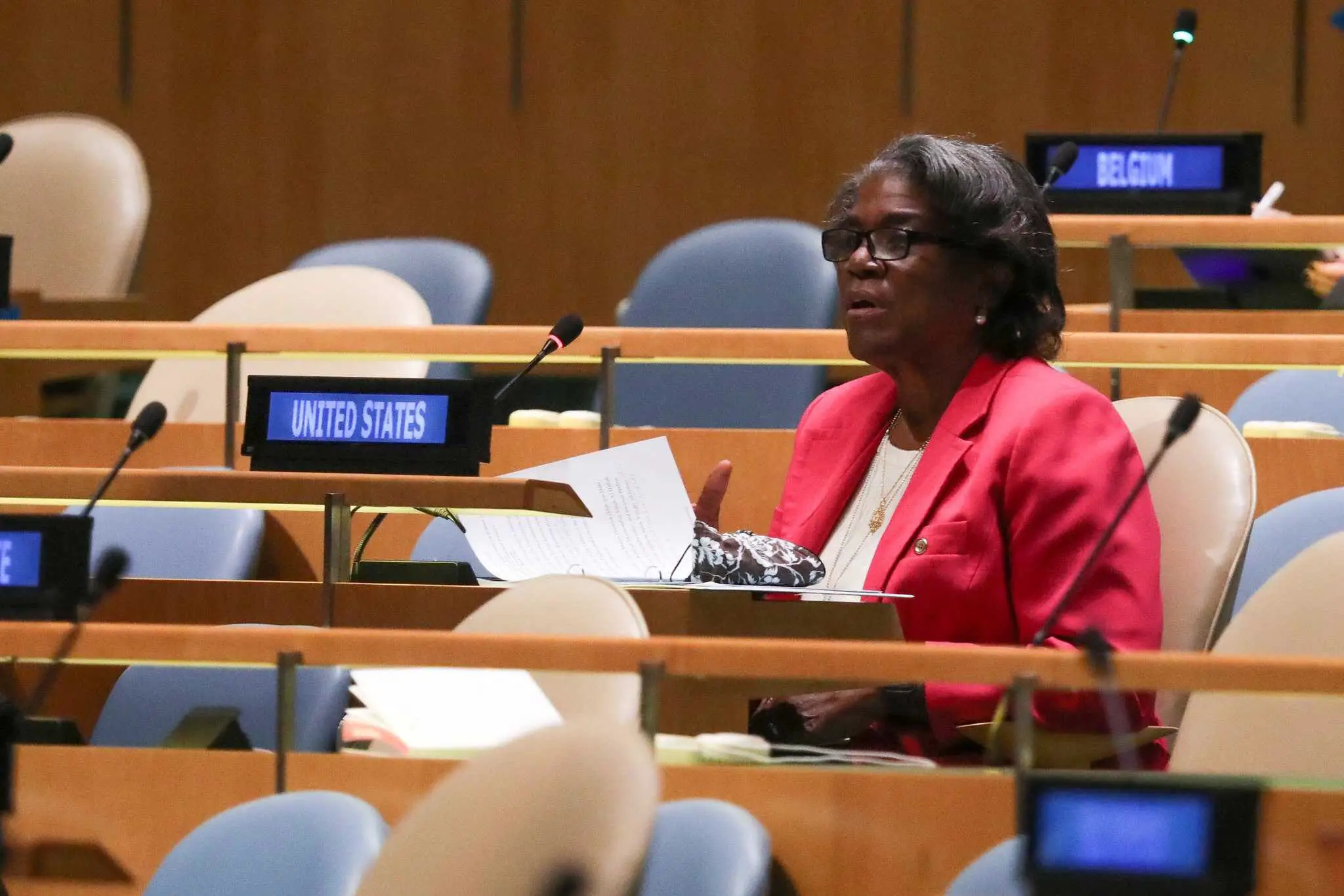 La présidente du Conseil de sécurité de l'ONU « vivement préoccupé par les crises prolongées en Haïti »