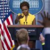Karine Jean-Pierre, deuxième femme noire à marquer l'histoire de la Maison Blanche