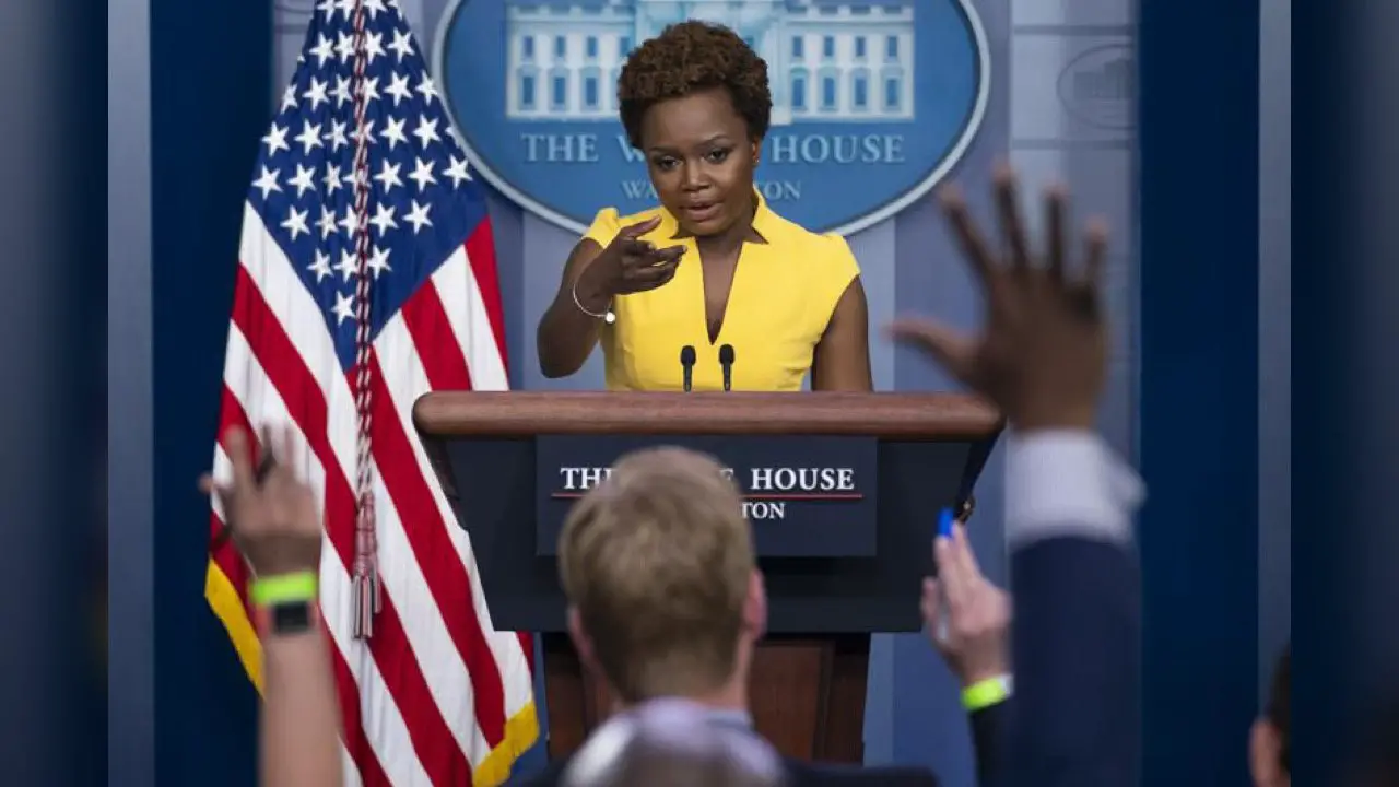 Karine Jean-Pierre, deuxième femme noire à marquer l'histoire de la Maison Blanche