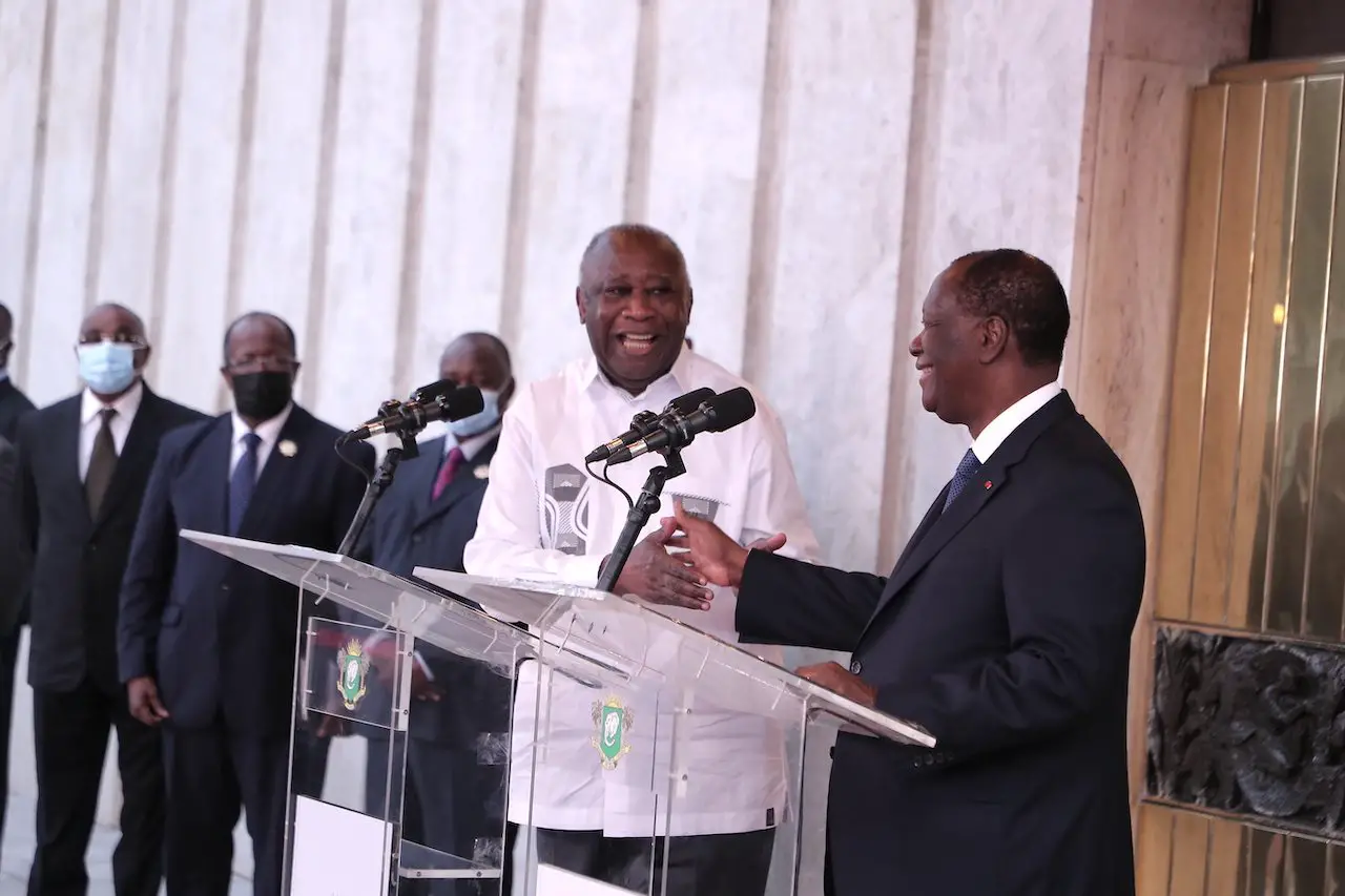 Côte d'Ivoire: rencontre historique entre Alassane Ouattara et Laurent Gbagbo
