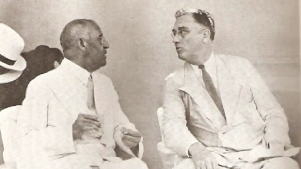 5 Juillet 1934: visite du président américain Franklin Delano Roosevelt au Cap-Haitien