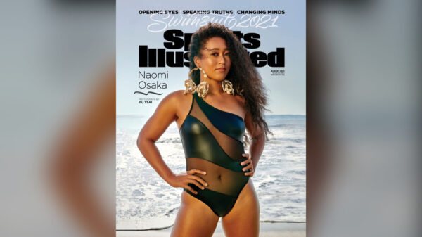 Naomi Osaka, première athlète noire à faire la couverture du numéro de Sports Illustrated Swimsuit
