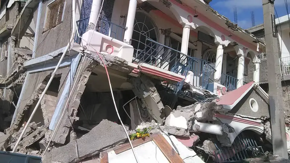 Haiti - SDP- Tremblement de terre du 14 août: des morts dont un bébé , des blessés et des dégâts enregistrés