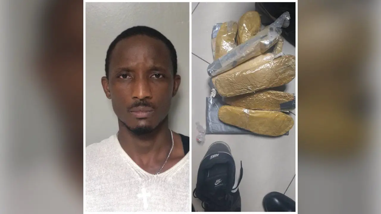 Chidozie Kodlis Ndukwe, un Nigérien arrêté avec en sa possession 3 kilos de cocaïne 