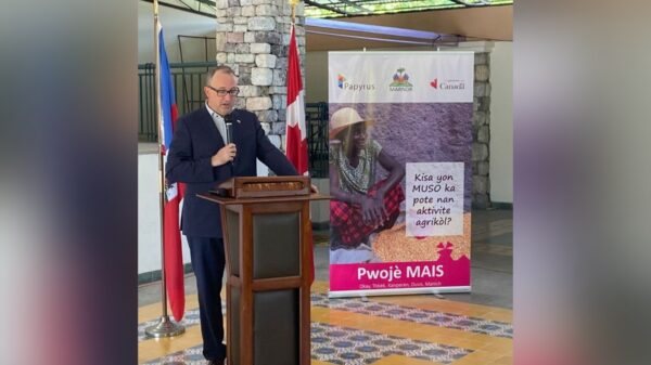 L’Ambassadeur du Canada en Haïti, Sébastien Carrière, a visité les Cayes