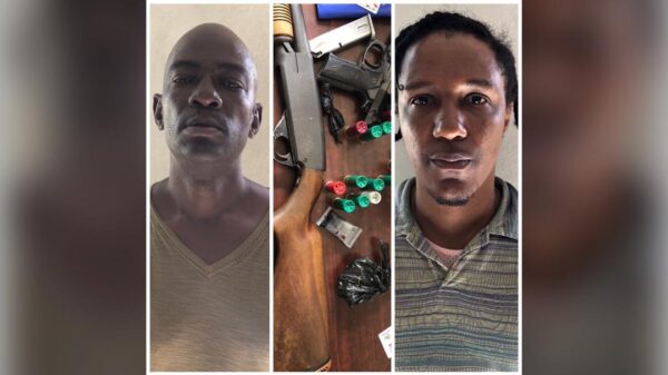 3 armes à feu saisies et 3 individus arrêtés par la PNH à Port-de-Paix
