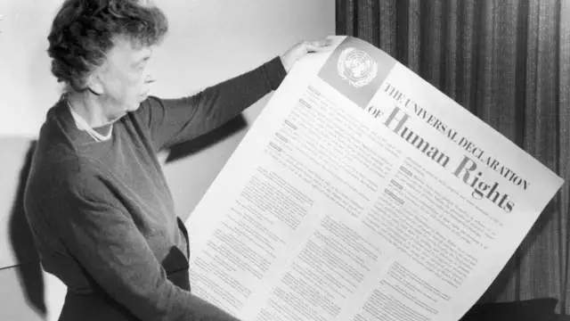 10 décembre: déclaration universelle des droits de l'homme