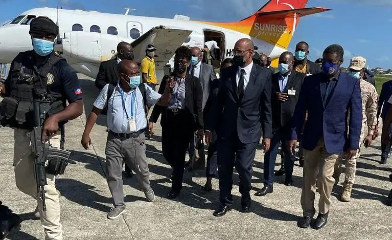 Ariel Henry s'est rendu au Cap-Haïtien au chevet des victimes