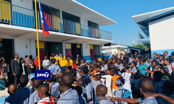 Réouverture de l'École nationale de Cité-Soleil après trois ans de fermeture