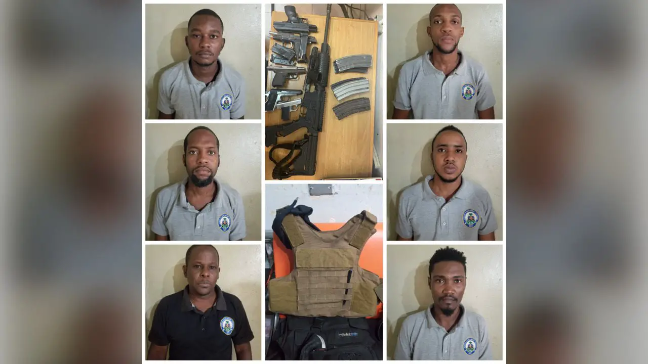 Arrestation de 6 membres du service d'intelligence nationale lourdement armés