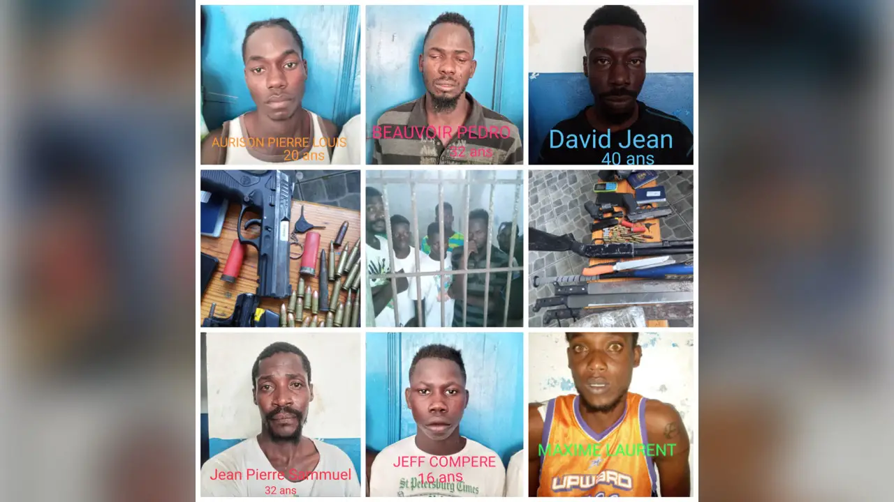 La PNH annonce 9 arrestations, la saisie d’armes, de munitions, et de stupéfiants dans la ville du Cap-Haïtien