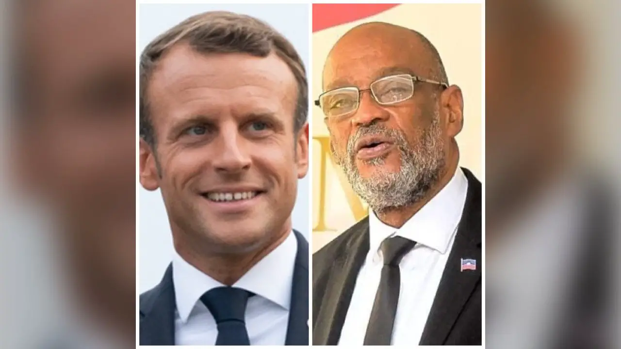 Ariel Henry et d'autres leaders du monde saluent la réélection du président Emmanuel Macron