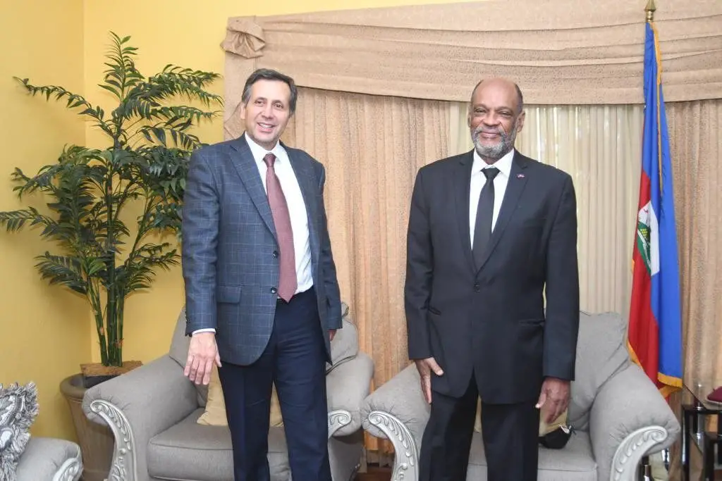 Le PM Ariel Henry a reçu le Vice-ministre des Relations extérieures de la Colombie