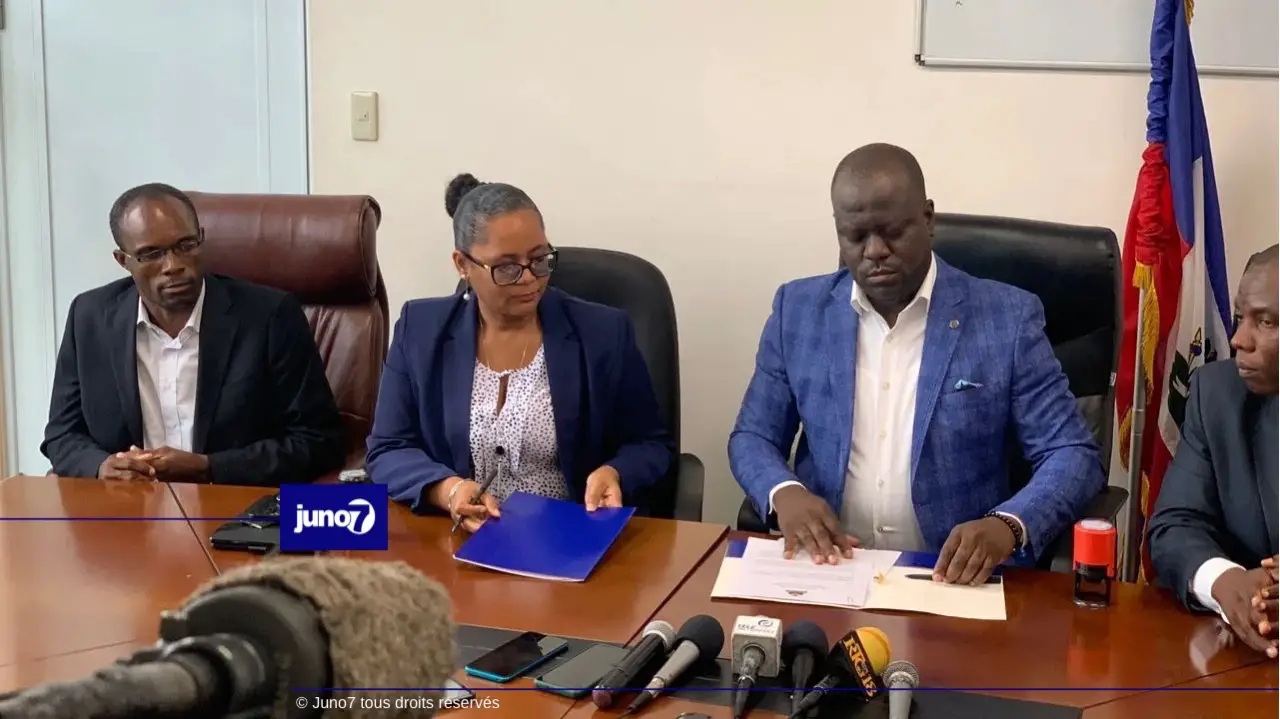 Signature d’un protocole d’accord entre le MCI et le MTIC pour le renforcement de l’offre de formation de l’École hôtelière d’Haïti