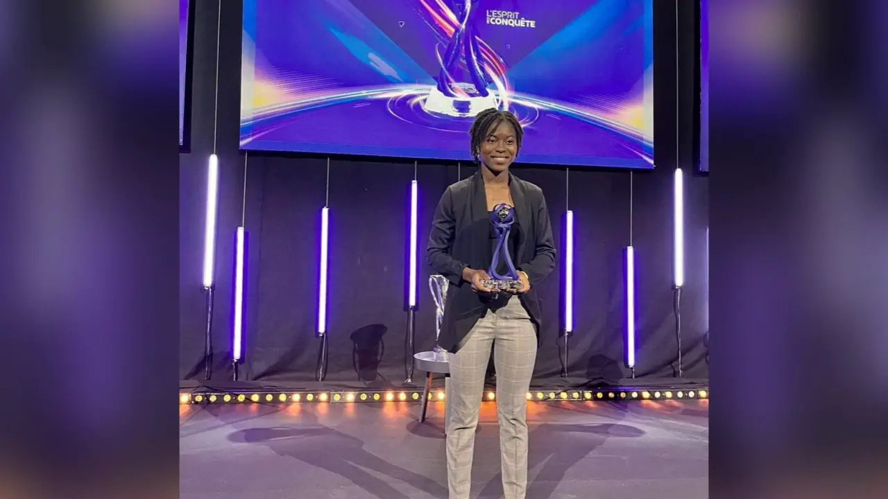 La joueuse haïtienne Batcheba Louis remporte le prix du plus beau but de la saison en France