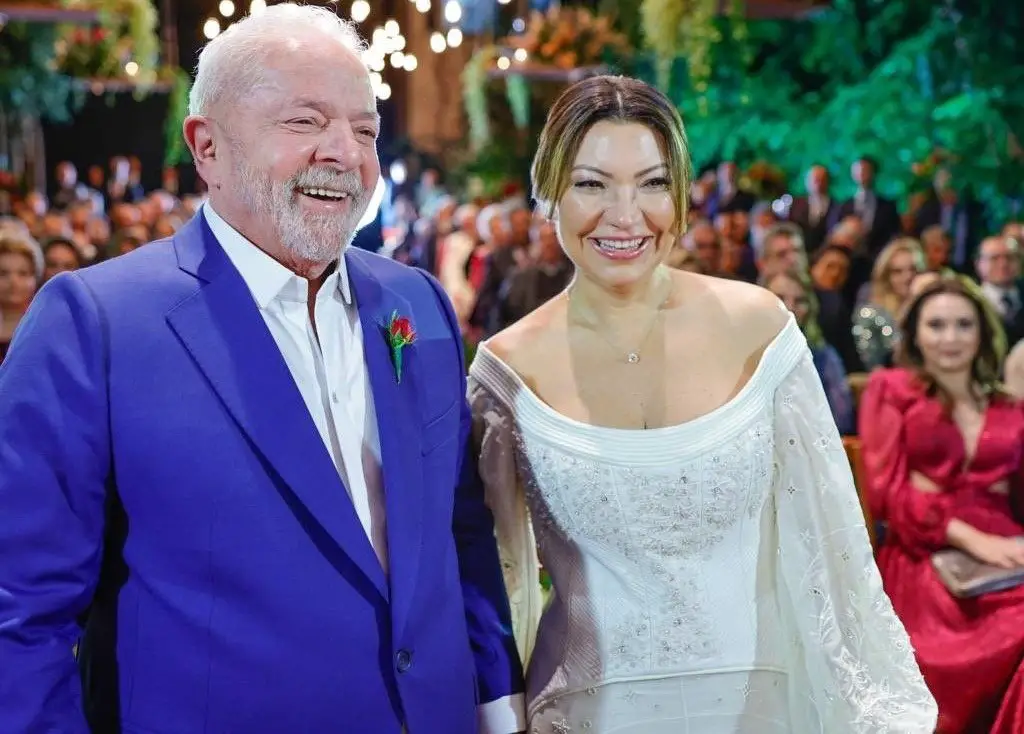 L'ancien président brésilien, Lula da Silva se marie pour la 3e fois