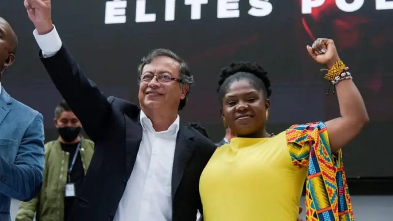 Gustavo Petro élu président de la Colombie, l'afro-colombienne Francia Marquez devenue vice-présidente