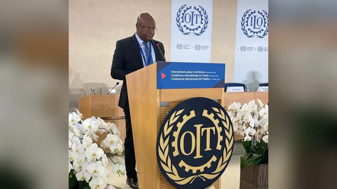 À l'OIT, le ministre Pierre Ricot Odney a plaidé pour le rétablissement de la stabilité institutionnelle en Haïti