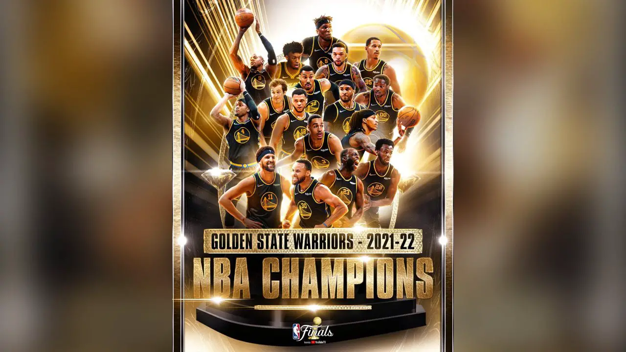 Les Golden State Warriors Sacrés Champion NBA pour la saison 2021-2022