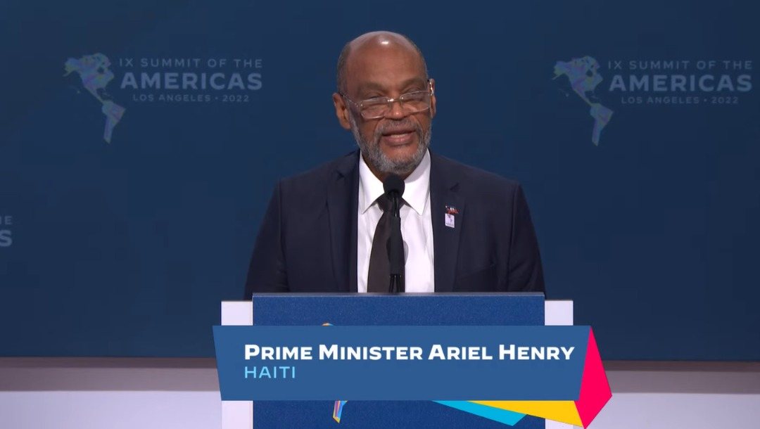 Au sommet des Amériques, Ariel Henry présente le consensus comme seule solution aux problèmes d’Haiti