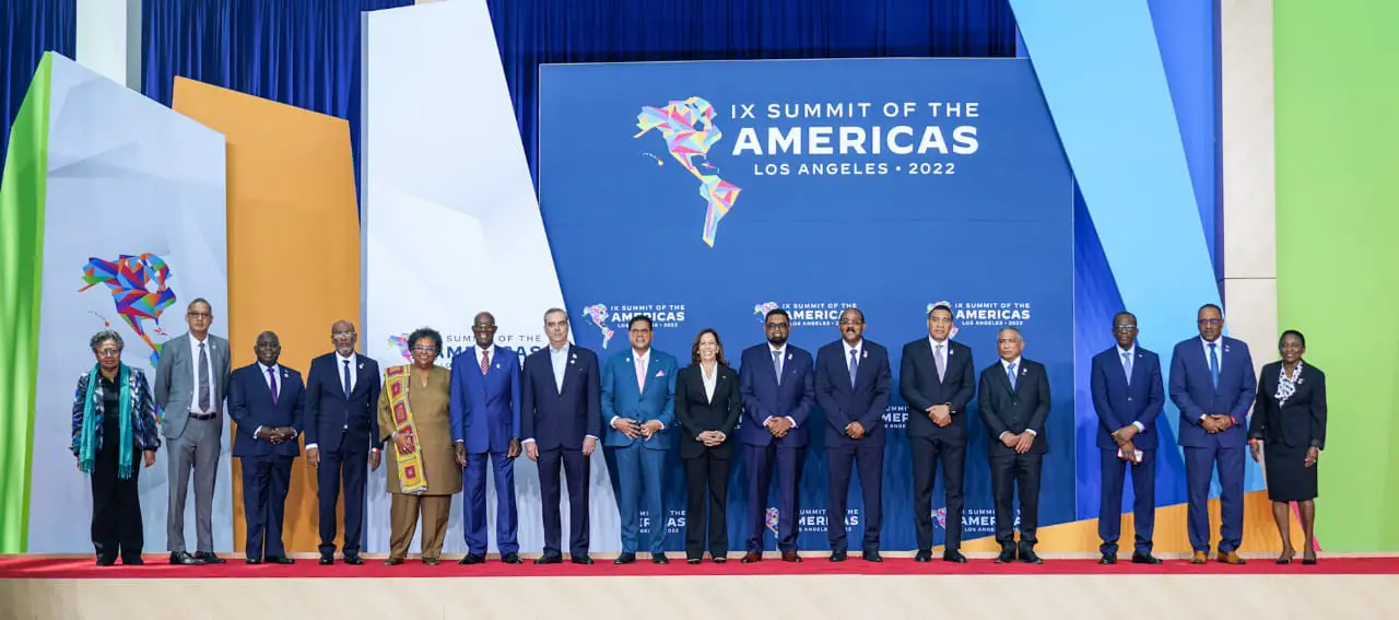 Ariel Henry rencontre kamala Harris, Luis Abinader et d’autres dirigeants au sommet des Amériques