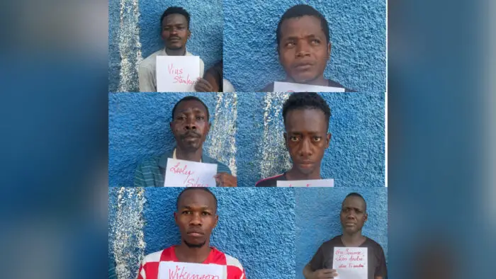 Haiti: Le chauffeur de Izo et 5 autres présumés bandits arrêtés par la PNH