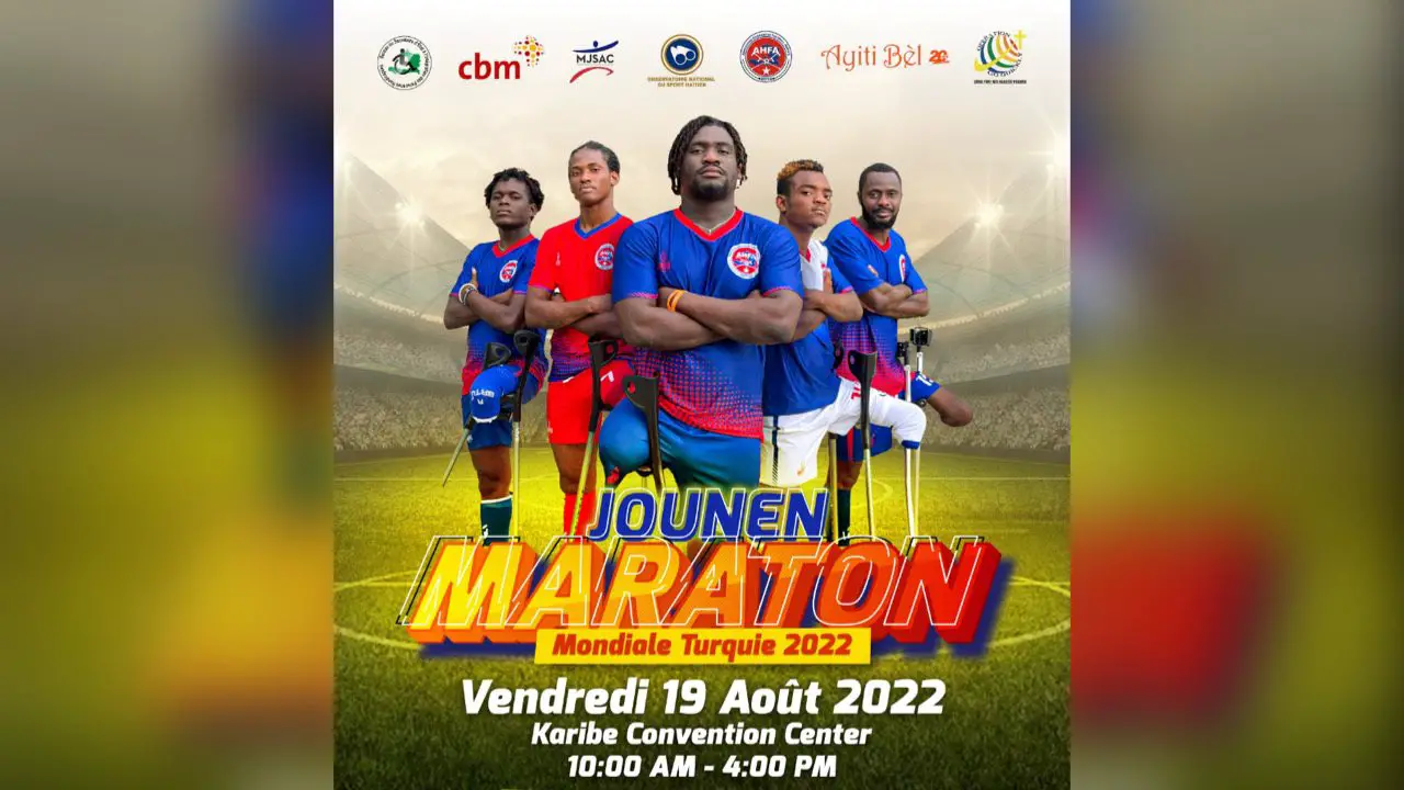 Haiti: concert de solidarité ce 19 août à l’Hôtel Caribe en faveur de la sélection nationale des amputés