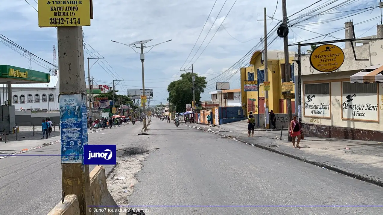 Haiti: Mouvement de protestation, l'aire métropolitaine de Port-au-Prince clairsemée