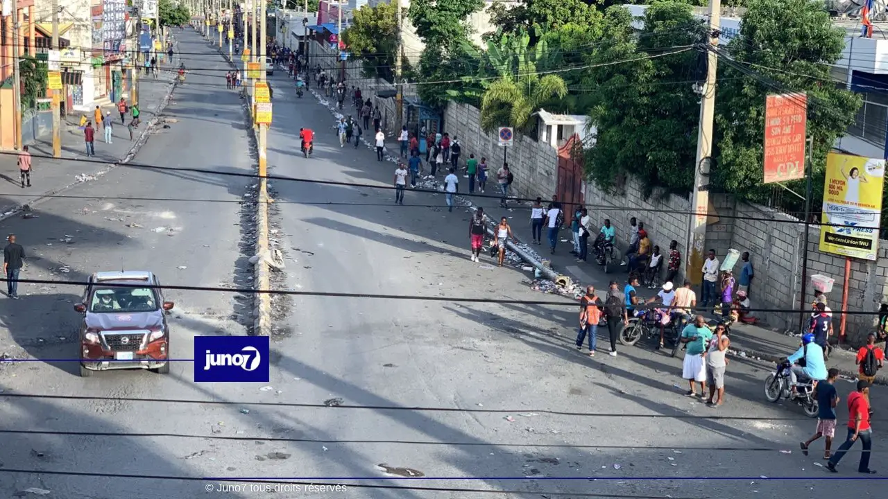 Mot d'ordre de grève: sans barricade, les rues de la région métropolitaine de Port-au-Prince clairsemées