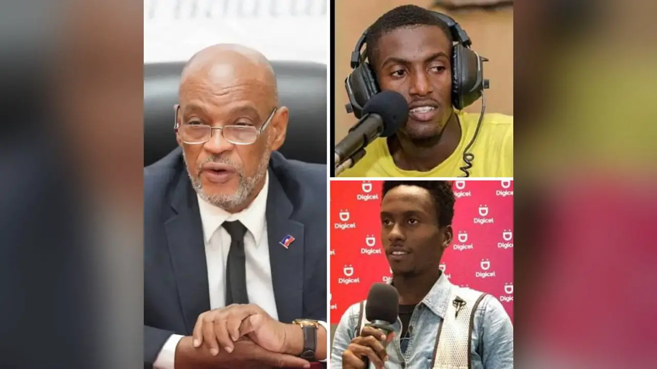 Ariel Henry condamne l'assassinat des journalistes Tysson Lartigue et Frantzsen Charles à Cité Soleil
