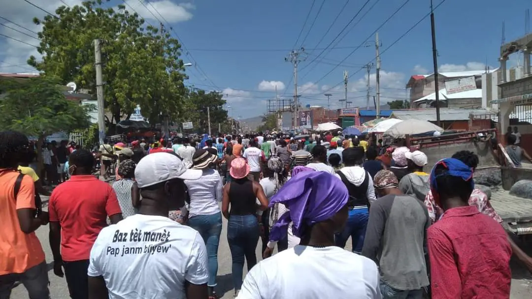 Manifestations au Cap-Haïtien et aux Gonaïves contre la faim, la crise de carburant et l'insécurité